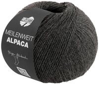 LANA GROSSA Meilenweit 6-fach 150g Alpaca uni H&auml;kelwolle, 390 m