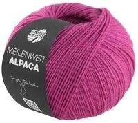 LANA GROSSA Meilenweit 6-fach 150g Alpaca uni H&auml;kelwolle, 390 m