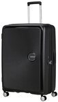 American Tourister&reg; Koffer Soundbox - 4-Rollen-Trolley 80 cm erw. (schwarz), 4