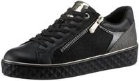 MARCO TOZZI Plateausneaker, Freizeitschuh, Halbschuh, Schn&uuml;rschuh mit seitlichem