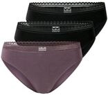 Schiesser Rioslip Modern Multipacks (3-St., 3er Pack) mit femininer Spitze am Bund