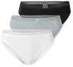 Schiesser Rioslip Modern Multipacks (3er Pack) Spitzenb&auml;nder, Baumwollmischung,