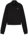 PUMA Kapuzensweatshirt W X HYROX CLOUDSPUN 14 ZIP mit Kapuze, mit angesetztem