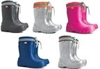 GOLDKIDS Demar Ultra Leichte Gummistiefel (Lammfell, Gef&uuml;ttert Winterstiefel)