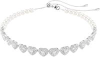 Swarovski Choker Schmuck Geschenk Ariana Grande Tennis Halskette Herz, mit