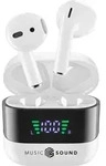 Cellularline In Ear Headset Bluetooth&reg;, Kabellos Wei&szlig;, Schwarz Ladecase, Kopfh&ouml;rer