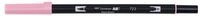 TOMBOW Pinselstift ABT Dual Brush Pen, (pink), zwei Spitzen, f&uuml;r Hand...