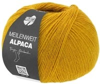 LANA GROSSA Meilenweit 100g Alpaka H&auml;kelwolle, 420 m
