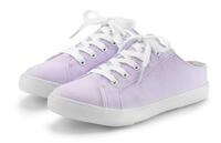 Vivance Sneaker, Clog, Slip-On-Sneaker, Sabot zum Reinschl&uuml;pfen mit Schn&uuml;rung VEGAN