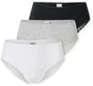Schiesser Brasilslip Modern Multipacks (3er Pack) Spitzenb&auml;nder, Single-Jersey,