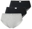 Schiesser Brasilslip Modern Multipacks (3er Pack) Spitzenb&auml;nder, Single-Jersey,