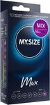 MY.SIZE Kondome Mix, gemischte Kondome in individueller Passform, blaue, rote...