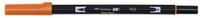 TOMBOW Pinselstift ABT Dual Brush Pen, (red), zwei Spitzen, f&uuml;r Hand Lettering...