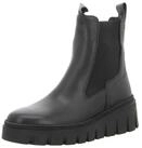 Tamaris Chelseaboots Stiefelette, Schlupfschuh mit T-Logopr&auml;gung