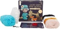 Topp Kreativset H&auml;kelset God save the Queen, (11-tlg), 11 Teile