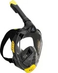 Cressi Tauchermaske Bali Full Face Mask black/yellow S/M