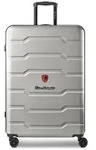 Tonino Lamborghini Hartschalen-Trolley Bologna, 4 Rollen, ABS silberfarben