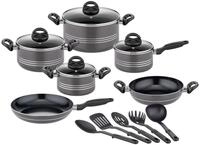 GSW Topf-Set Milano, inkl. 5-teiliges K&uuml;chenhelfer-Set, Aluminium, Kunststoff (Set,