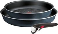 Tefal Pfannen-Set Ingenio So'Light, Pfannenset abnehmbarer Griff, Light Tech