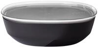 Mepal Serviersch&uuml;ssel SILUETA, Schwarz, B 30 cm, T 30 cm, mit Deckel,...