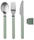 Mepal Besteck-Set Mepal Silueta 3 pcs Besteck - Nordic sage