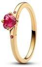 Pandora Fingerring Ring Damen Explosion der Liebe Herz Vergoldet 166574C01 Gr. 58
