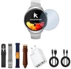 Knauermann PRO 4 (2026) Gesundheitsuhr mit Anruf & SOS Funktion Smartwatch,