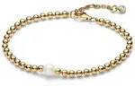 Pandora Armband PANDORA Timeless Kugelarmband f&uuml;r Damen mit Perle, IP Gold
