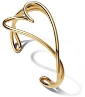 Pandora Armreif PANDORA Damenarmreif mit Herz, Essence-Kollektion, vergoldet