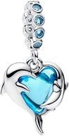 Pandora Charm-Einh&auml;nger 793924C01, zwei Delfine