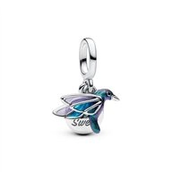Pandora Charm-Einh&auml;nger PANDORA Kolibri Charm-Anh&auml;nger, 925er Silber, Moments,