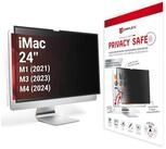 Displex Displayschutzfolie Privacy Safe Blickschutzfilter f&uuml;r Apple iMac 24 M1,