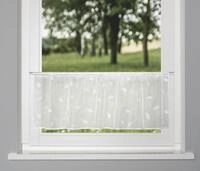 HOME WOHNIDEEN Scheibengardine SHARY (1 St), Stangendurchzug, transparent,...