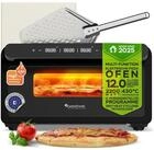 TurboTronic by Z-Line Minibackofen 2000 W digitaler Pizzaofen elektrisch 430...