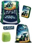 Familando Schulranzen Traktor Schultasche 1. Klasse, leicht, kompakt, ergonomisch