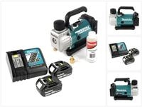 Makita Tauchpumpe DVP 180 RF 18V Akku Vakuumpumpe + 2x BL 1830 3,0 Ah Akku + DC 18 RC