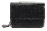 Hill Burry Mini Geldb&ouml;rse kleines echt Leder Damen Portemonnaie mit RFID...