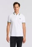 BOSS GREEN Poloshirt Paddy atmungsaktive Piqu&eacute;-Webstruktur, Flachstrickkragen,