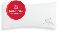 OTTO home Microfaserkissen Baca, Kopfkissen 40x80 cm und 80x80 cm, F&uuml;llung: