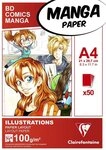 Quo Vadis Notizbuch Layoutblock f&uuml;r Mangas und Comics A4 50 Blatt 100g