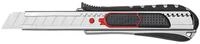WEDO Cuttermesser WEDO 787018 Cutter 2-in-1, Klinge: 18 mm, schwarz/rot