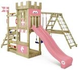 Wickey Spielturm DragonFlyer Stelzenhaus &ndash; Ritterburg mit Kletteranbau,