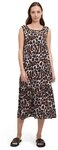 Betty&Co Sommerkleid Damen im Leo-Look Druck