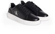 Calvin Klein Jeans CHUNKY CUPSOLE MONO LTH Sneaker Schn&uuml;rschuh, Halbschuh,