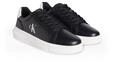 Sneaker CALVIN KLEIN JEANS "CHUNKY CUPSOLE MONO LTH", Herren, Gr. 40, schwarz-wei&szlig;