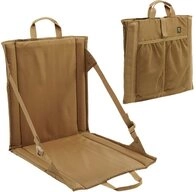 Brandit Trekkingmatte Brandit Sitzmatte mit R&uuml;ckenlehne & Tasche Foldable Seat