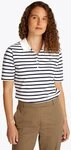 Tommy Hilfiger Poloshirt 1985 REG PIQUE POLO mit Logo-Stickerei, Seitenschlitze,