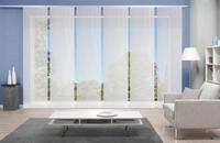Vision S Schiebegardine 6ER SET ROM (6 St), Paneelwagen, halbtransparent, HxB: