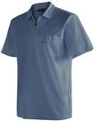 Poloshirt MAIER SPORTS "Arwin 2.0", Herren, Gr. M, blau (jeansblau), 100% Polyester,