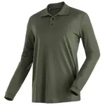 Maier Sports Langarm-Poloshirt Ulrich L/S Herren Polo langarm, leichtes